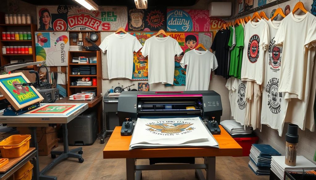 custom t-shirt printing methods